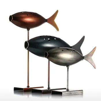 Kreatívne Domáce Dekorácie Moderné Ponorka Malé Ryby Železa, Umelecké Dekorácie, Remeselné Pre Domáce Bar, Kaviareň Doma Umelecké Dekoratívne Ozdoby