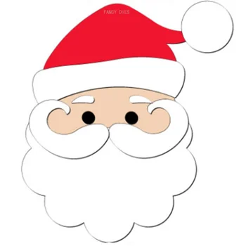 2021 Vianočné Santa Claus Rezanie Zomrie Drevené Zomrie Vhodná pre Bežné Die Rezacie Stroje na Trhu