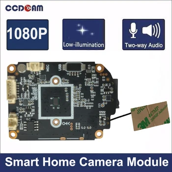 Wifi IP Kamera 1080P Bezdrôtový PTZ Kamery Modul 2.0 MP Bezpečnostné Kamery doska obojsmerná Audio TF Card Slot s Anténou