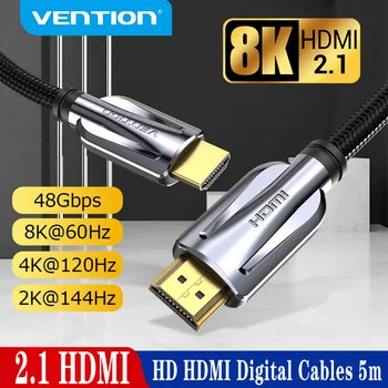 Vencie HDMI 2.1 Kábel 8K/60Hz 4K/120Hz 48Gbps HDMI Digitálny Káble HDMI 2.1 Kábel Rozdeľovač pre HDR10+ PS5 Switch Kábel 1m 2m 5m