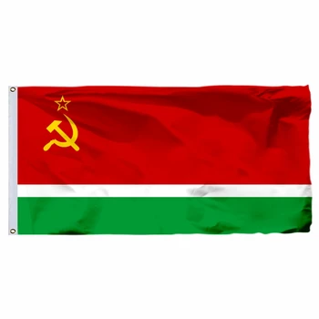 Litva SSR Vlajky ruskej ZSSR CCCP Veľkej Vlasteneckej Vojny WW2 druhej svetovej VOJNY Pamätné Vlajky A Transparenty Na Deň Víťazstva 90X150CM 3X5FT