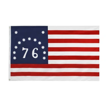 3x5 fts Americkej Revolúcie Bennington 76 Vlajka