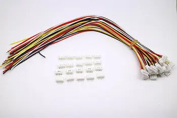 20 SÁD Mini Micro JST 2.0 PH 4-Pin Konektor zapojte káble Káble 300MM