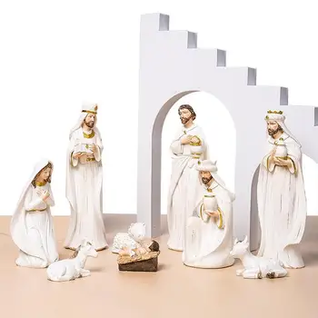 2023 Narodenia Vianočné Jasličky Betlehemom Údaje Katolícky Kresťan Dekor Domáce Dekorácie Pravoslávnej Jasliach Cirkvi Riad Ježiš