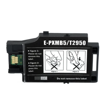 2PC Atrament Údržba Box T2950 T295000 pre Epson Workforce WF-100 WF100 PX-S05W PX-S05B Mobile Printer