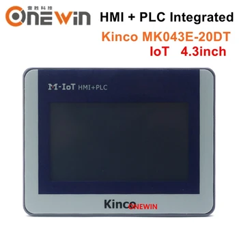 Kinco internet vecí MK043E-20DT HMI PLC, Všetko V Jednom 4.3 palcový Dotykový Displej S Programovateľný Regulátor zabudovaný Panel Podpora Vzdialenej