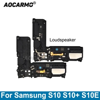Aocarmo Reproduktor Pre Samsung Galaxy s rezacím zariadením S10 Plus S10+ S10E Reproduktor Bzučiak Opravu, Náhradné Diely