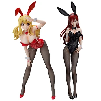 41 cm Uvoľnenie Víla Chvost Lucy Heartfilia Sexy Anime Obrázok B-ŠTÝL Erza Scarlet Bunny Dievča Akcie Obrázok Dospelých Model Bábiky Hračky