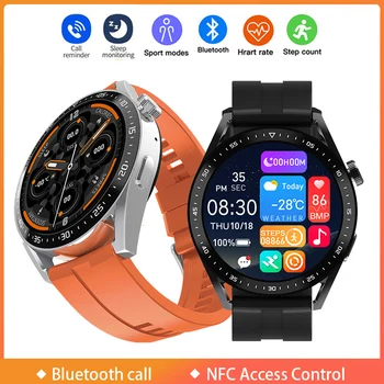 Xiao Smart Hodinky NFC Krvného Tlaku, Tepovej frekvencie Smartwatch Bluetooth Hovor Hlasový Asistent Šport Režimy Fitness Náramok