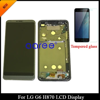 Sledovanie Č. 100% testované Pre LG G6 LCD H870 Displej LCD Screen Dotknite sa položky Digitalizátorom. Montáž