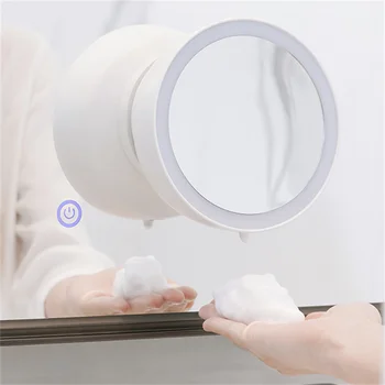 Nové Automatické Digitálne Teplota Pena Dávkovač tekutého Mydla Nabíjateľná Senzor Touchless Hand Sanitizer Stroj pre Kúpeľňa