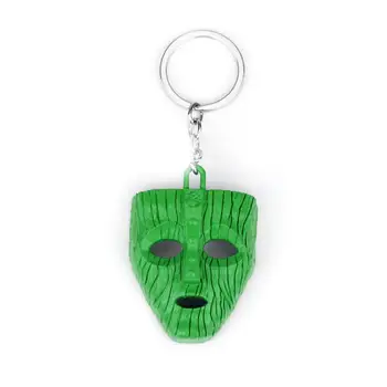 Cosplay Maska Keychain Zábavná Komédia Twisted Obrie Svietidla Prívesok Prívesok Na Krúžky Kovové Auto Kľúča Držiteľa Príslušenstvo Chaveiro