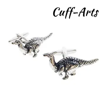 Manžetové gombíky pre Mužov Parasaurolophus Dinosaurus, manžetové gombíky, Vysoko Kvalitné Darčekové Mužov Šperky Gemelos Gemelli Spinki podľa Cuffarts C10478