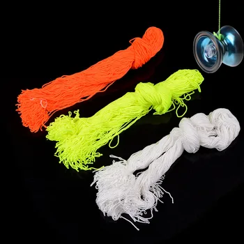 100 Ks/veľa 100% Profesionálny Polyester Svetlo YoYo Guľkové Ložisko String Trik Yo-Yo Deti Magic Žonglovanie Hračka Vysokej Kvality