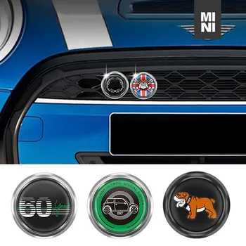 Auto Kapoty Mriežka 3D Odznak Znak Dekoratívne Produkt Styling Príslušenstvo Pre BMW MINI Cooper F54 F55 F56 F60 R55 R56 R60 Clubman