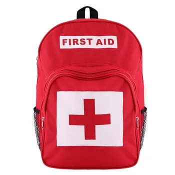 4Size Červeného Kríža Batoh Prvá Pomoc Kit Bag Vonkajšie Športové potreby na Kempovanie Domov Lekárska pohotovosť Survival Kit Výstroj Taška Kempingové Vybavenie