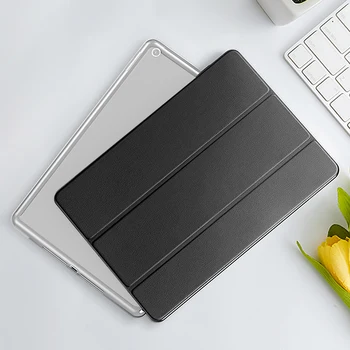 Magnetické Prípade Samusng Galaxy Tab 9,7 palcový SM-T550 T555 P550 P555 Prípade Flip Tablet Kryt Kožené Fundas Smart stand shell