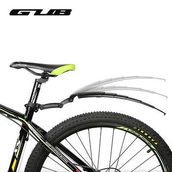 1 Nastavte GUB Teleskopická Bicyklové Blatníky Zdvíhateľnej MTB Bike Blatníky PA Životného prostredia Materiál Bicykel Predné Zadný Blatník