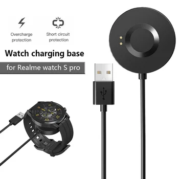 Smartwatch USB Nabíjací Kábel pre Realme Hodinky S Pro/RMA207 Športové Hodinky Magnetická Nabíjačka, Napájací Kábel, Adaptér, Príslušenstvo