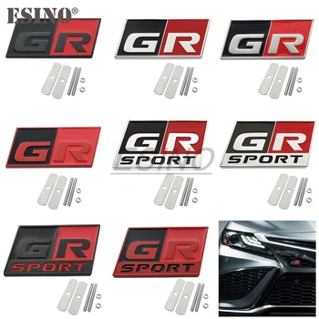 Auto Styling Gazoo Racing GR GR MN 3D Auto Prednej maske Zliatiny Zinku Odznak Kovové Znak Kotúča, pre Toyota Supra AE86 GT86