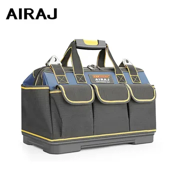 AIRAJ 2022 Upgrade Tool Bag 13/15/17/19/23 v Elektrikár Taška 1680D Oxford Nepremokavé Opotrebovaniu Silný Nástroj Skladovanie Toolkit
