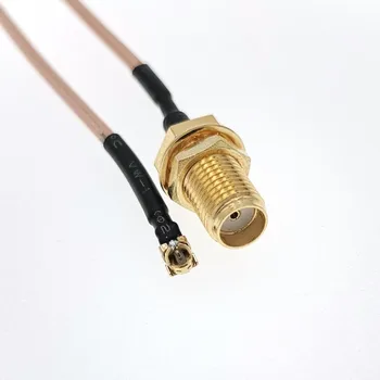 10pcs MS156(DIY IPX) NA SMA Female RF RG178 Kábel 15 CM Pre LTE Modem Yota LU150