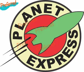 Creative Auto Nálepky Planet Express Logo Vinyl Odtlačkový Samolepku Kryt Škrabance Nepremokavé PVC Odtlačkový