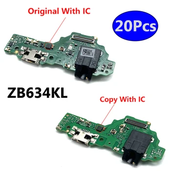 20Pcs/Veľa USB Nabíjanie Port Konektor Dock Konektor Nabíjania Rada Flex Kábel Pre Asus Zenfone Max Plus (M2) ZB634KL A001D