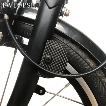 TWTOPSE T800 Uhlíka Požičovňa Brzdy Shift Káble Blatník Doska Pre Brompton Pre 3sixty Skladací Bicykel Cyklistické Káble Bývanie Disk
