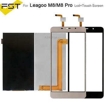 Black/Gold Pre Leagoo M8 LCD Displej+Dotykový Displej Digitalizátorom. Opravy Dielov pre Leagoo M8 Pro LCD Displej Sklenený Panel Senzor+Nástroje