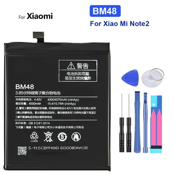 Náhradné Batérie BM48 pre Xiao Mi Pozn.2 Batérie Xiao Mi Poznámka 2 Batérie BM 48 BM-48 4000mAh s Sledovať Kód