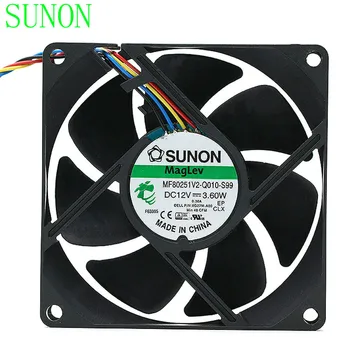 Pre Sunon MF80251V2-Q010-S99 DC 12V 3.60 W 4-wire 80x80x25mm Server Námestie Chladiaci Ventilátor