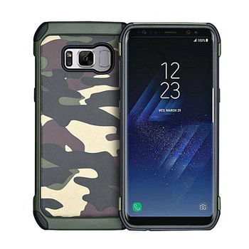 Armáda Camo Kamufláž Telefón Puzdro Pre Samsung Galaxy S21 S20 S10 S9 S8 Plus Poznámka 8 9 10 20 Ultra J5 J7 Prime A720 A750 Brnenie Prípadoch