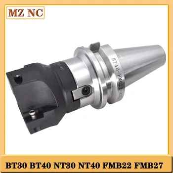 1SET NT30 BT30 FMB22 45L toolholder shell mlyn +BAP400R 50 22-4t-taktné pravý uhol tvár mlyn pre CNC fréza mlyn