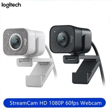 Podpora!!! Logitech StreamCam Kamera Full HD 1080P 60fps Streaming Webová Kamera Buillt V Mikrofón Ploche Počítača Domov