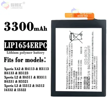 SONY LIP1654ERPC Telefón Batérie je 3300mAh Pre Sony Xperia XA2 L2 H4311 H3311 H4331 Náhradné kontakty batérie