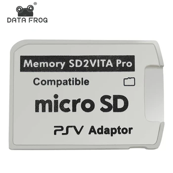ÚDAJE ŽABA Verzia 5.0 SD2VITA Adaptér Pre PS Vita Hra Adaptér Systém 3.60 Micro SD Kartu Memory Stick Pro Duo, Pamäťová Karta