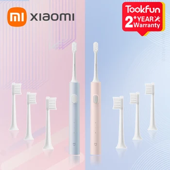 Nové XIAO MIJIA Sonická Elektrická zubná Kefka T200 Prenosné Bielenie Zubov Ultrazvukový Čistič Vibrátor 25 Dní výdrž Batérie IPX7