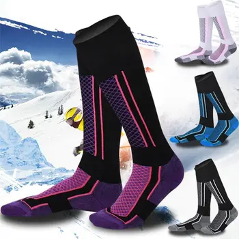 Zimné Tepelné Lyžiarske Ponožky Zahustiť Nohy Teplé Športové Ponožky Pre Vonkajšie Jazda Na Bicykli, Chôdza Lyžovanie, Turistika Pre Mužov, Ženy, Deti
