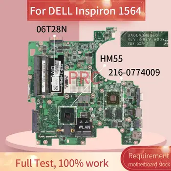 KN-06T28N 06T28N Notebook základná doska Pre DELL Inspiron 1564 HD5450 Notebook Doske DA0UM3MB8E0 HM55 216-0774009 DDR3