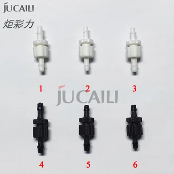 Jucaili 10pcs/veľa Eco solventná tlačiareň/UV atrament hadice konektor pre Epson xp600/DX5/DX7 tlačovej hlavy atramentová trubice, rúry prenos konektor
