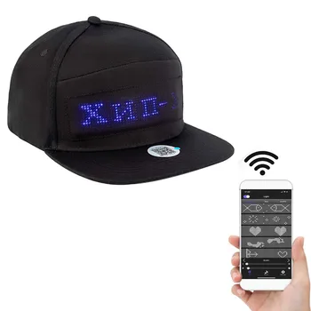 New Vysoká Kvalita Pohodlné Novinka Bluetooth LED Prihlásiť Baseball Klobúk Street Dance Party Turistika Noc Beží Rybárske Spp LL@17