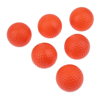 10pcs Orange Plastové Loptičky Svetlé Farby Svetla Golf Športové Krytý Vonkajší Praxe Prípravy