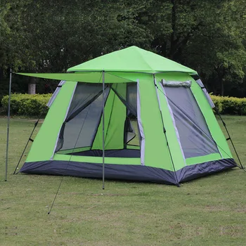 4-5 osôb automatické jar rýchly-otvorenie stanu Nový veľký priestor zahusťovanie rainstorm outdoor camping camping stan domov