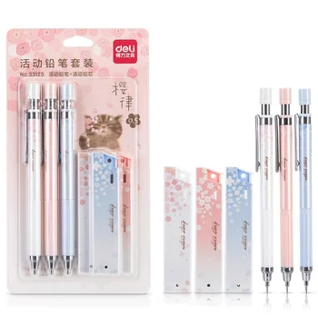6Pcs/set Kawaii Krásne Čerstvé Cherry Sakura Mechanickej Ceruzky 0,5 mm Automatická Ceruzka pre Študentov Školy Kancelárske potreby
