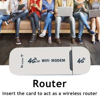 4G LTE Wireless 150Mbps USB Dongle Modem Stick Prenosných Bezdrôtových WiFi Adaptér 4G Karty Router pre Domáce Kancelárie