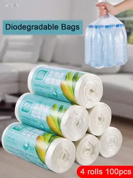 Kukurica biologicky domácnosti odpadkové vrecia sú klasifikované jednorazové čistenie wc kuchyňa tašky odpadky hrubšie plastové tašky break