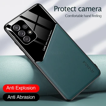 Magnetické kožené telefón puzdro Pre Samsung Galaxy A32 5G Shockproof ochranné zadné puzdro pre samsung galaxy 32 32a 4G 5G kupé