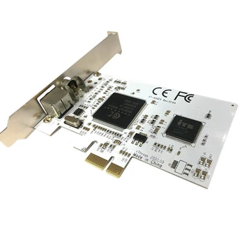 PCI-E Rozširujúca Karta PCIE Na AV Dohľadu HD Rozlíšenie 640 x 480 digitalizačné Karty, Vstavaný Čip CX23881
