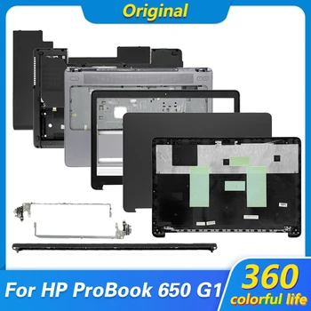 NOVÉ Veci, Pre HP ProBook 650 655 G1 Notebook, LCD Zadný Kryt/Predný Rám/opierka Dlaní/Spodný Veci/Závesy Zadné Veko Top Späť Obrazovka Prípade